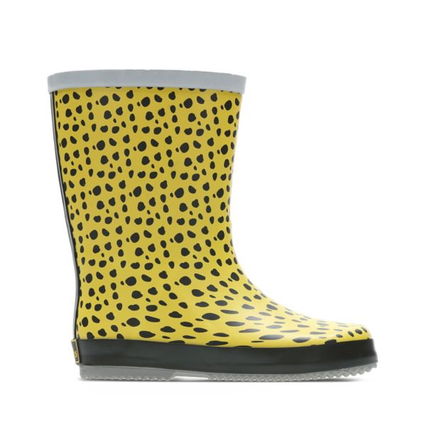 Clarks Girls Tarri Splash Wellies Yellow | USA-1563827